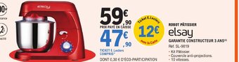 E.Leclerc ROBOT PÂTISSIER offre