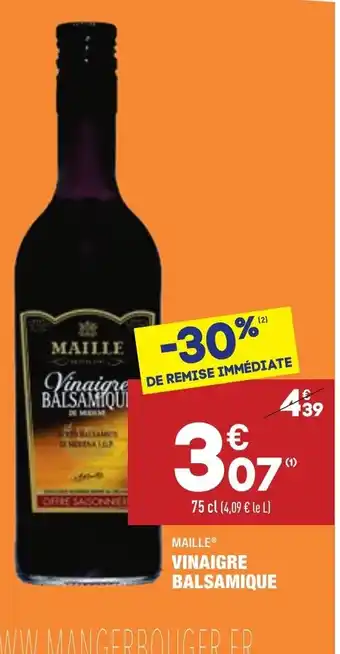 ALDI Vinaigre balsamique offre