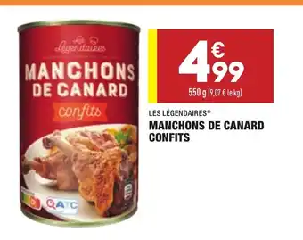 ALDI Manchons de canard confits offre