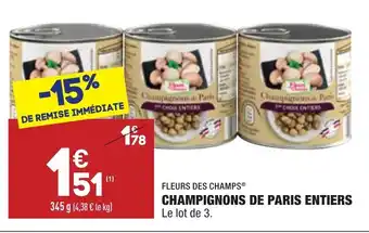 ALDI Champignons de paris entiers offre