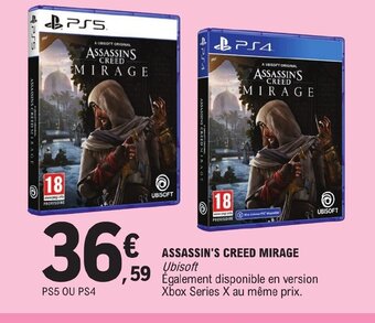 ASSASSIN'S CREED MIRAGE