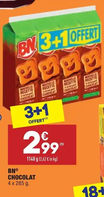ALDI BN Chocolat offre