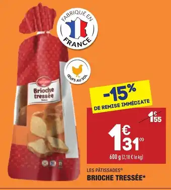 Brioche tressée