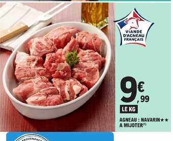E.Leclerc AGNEAU NAVARIN A MIJOTER offre