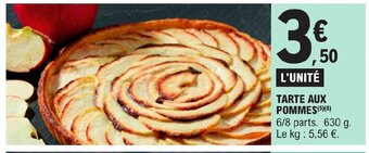 E.Leclerc TARTE AUX POMMES offre