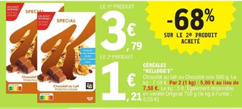 E.Leclerc CÉRÉALES "KELLOGG'S" offre