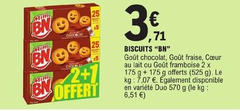E.Leclerc BISCUITS "BN" offre