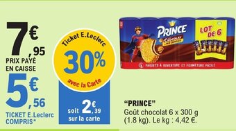 E.Leclerc "PRINCE" offre