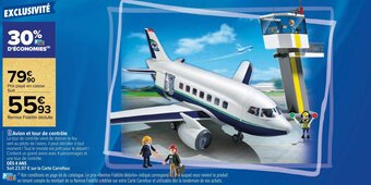 Avion et tour de contrĂŽle
