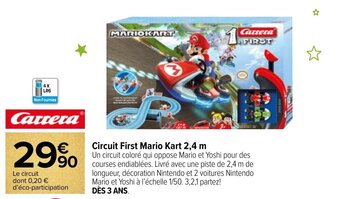 Circuit First Mario Kart 2,4 m