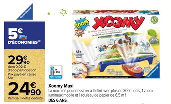 Carrefour Xoomy Maxi offre