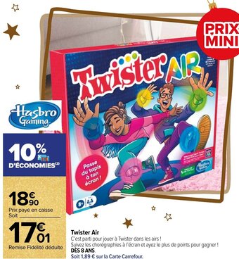 Carrefour Twister Air offre