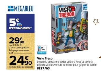 Carrefour Visio Tresor offre