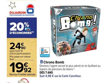 Carrefour i Chrono Bomb offre