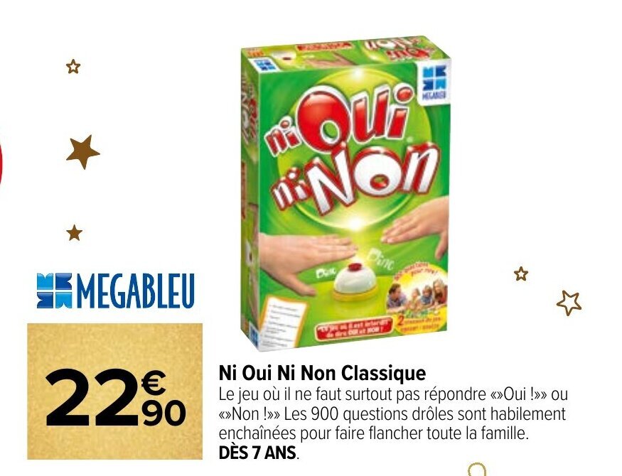 Promo Ni Oui Ni Non Classique chez Carrefour