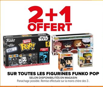 Carrefour SUR TOUTES LES FIGURINES FUNKO POP offre