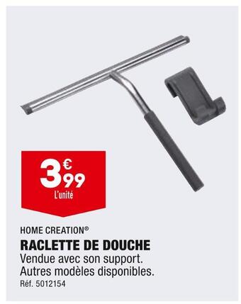 ALDI Home creation raclette de douche offre