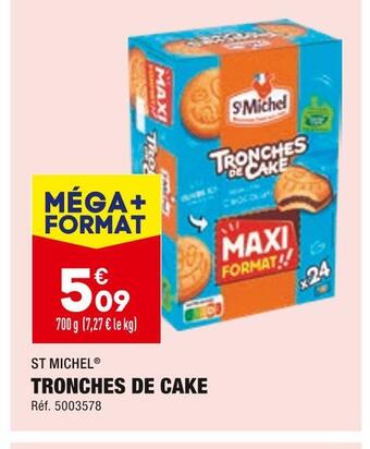 ALDI St michel tronches de cake offre