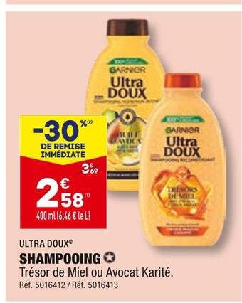 ALDI Ultra doux shampooing offre