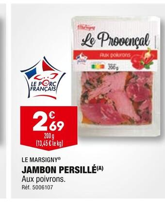 ALDI Le marsigny jambon persillé offre