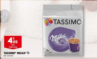 ALDI Milka tassimo offre