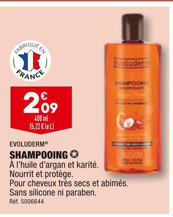 ALDI Evoluderm shampooing offre