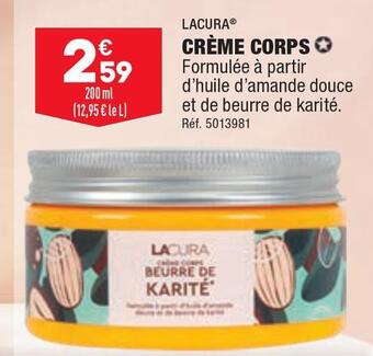 ALDI Lacura crème corps offre