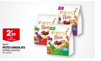 Merci petits chocolats