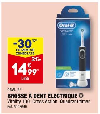 ALDI Oral-b brosse à dent électrique offre
