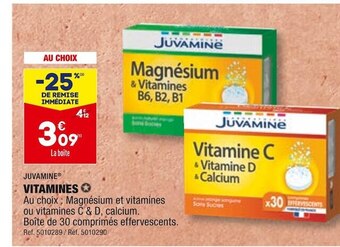 ALDI Juvamine vitamines offre