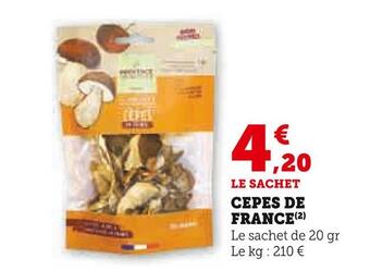 Super U Cepes de france offre