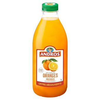 Carrefour Market Andros pur jus offre découverte offre