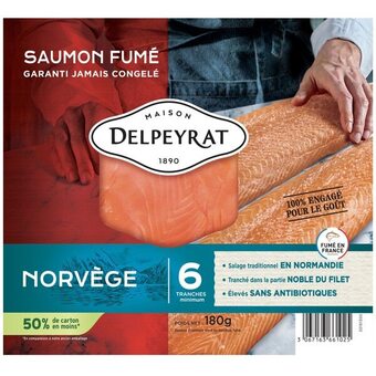 Delpeyrat saumon fumé