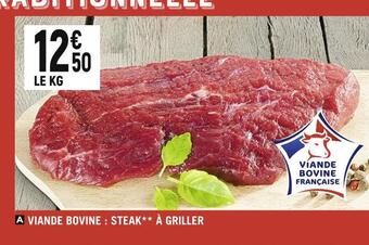 Spar Viande bovine : steak à griller offre