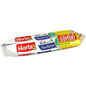 Carrefour Market Herta pâte tarte en or offre