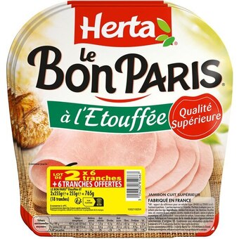Carrefour Market Herta jambon le bon paris offre
