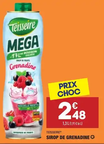 ALDI Sirop de grenadine offre