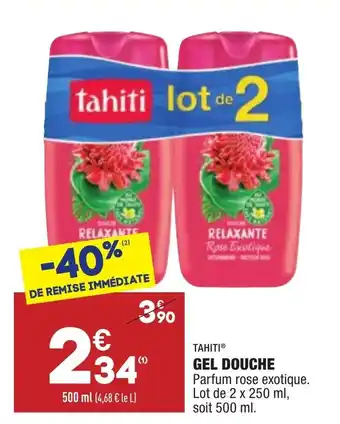 ALDI Gel douche offre