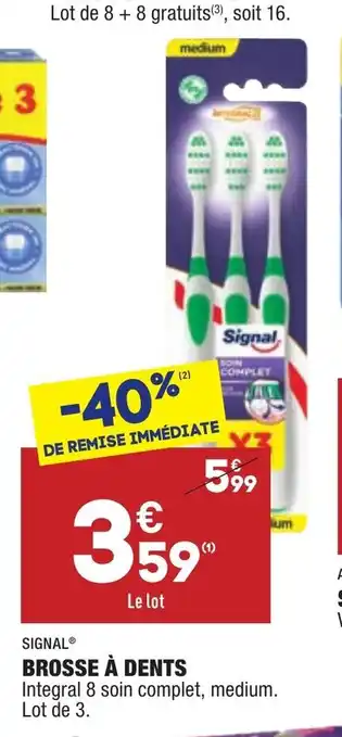 ALDI Brosse à dents offre