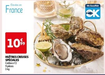 Auchan HUÎTRES CREUSES SPÉCIALES offre