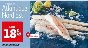 Auchan DOS DE CABILLAUD offre