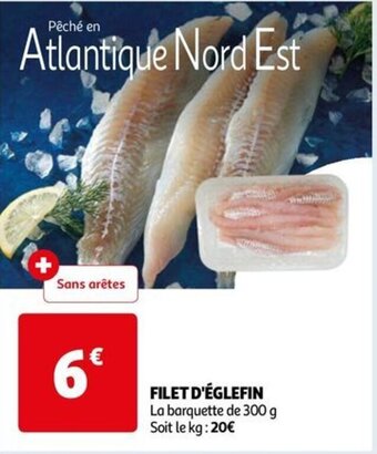 Auchan FILET D'ÉGLEFIN offre
