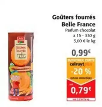 Goûters fourrés Belle France