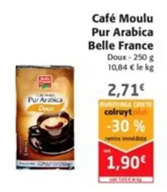 Colruyt Café Moulu Pur Arabica Belle France offre