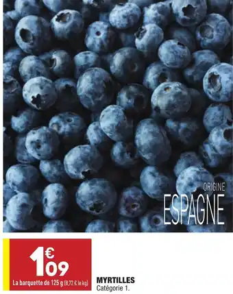 ALDI Myrtilles offre