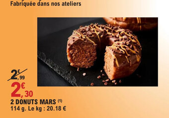 E.Leclerc 2 DONUTS MARS offre