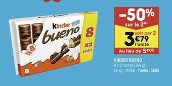 Leader Price KINDER BUENO offre