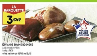 Leader Price A VIANDE BOVINE ROGNONS offre