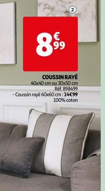 Auchan COUSSIN RAYÉ offre