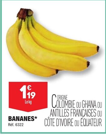 ALDI BANANES offre